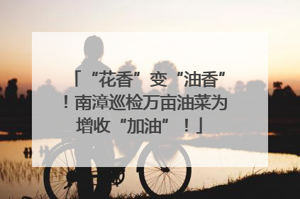 “花香”变“油香”！南漳巡检万亩油菜为增收“加油”！