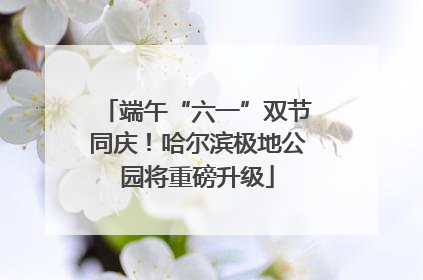 端午“六一”双节同庆！哈尔滨极地公园将重磅升级