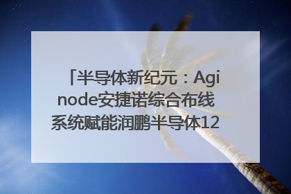 半导体新纪元：Aginode安捷诺综合布线系统赋能润鹏半导体12英寸集成电路生产线，携手共筑“芯”未来！