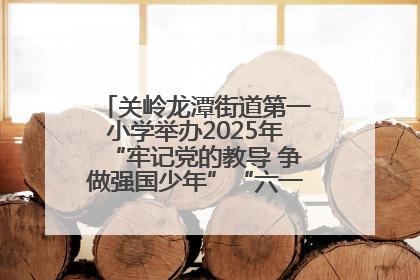 关岭龙潭街道第一小学举办2025年“牢记党的教导 争做强国少年”“六一”文艺汇演活动