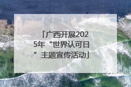 广西开展2025年“世界认可日”主题宣传活动