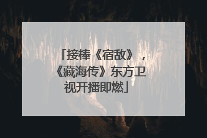 接棒《宿敌》，《藏海传》东方卫视开播即燃