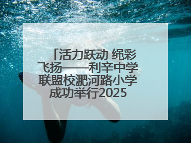 活力跃动 绳彩飞扬——利辛中学联盟校淝河路小学成功举行2025年春季跳绳比赛