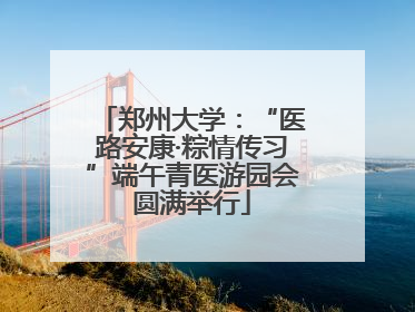 郑州大学：“医路安康·粽情传习”端午青医游园会圆满举行