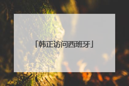 韩正访问西班牙