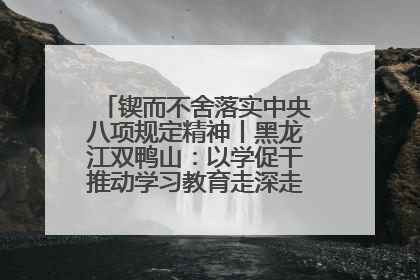 锲而不舍落实中央八项规定精神丨黑龙江双鸭山：以学促干推动学习教育走深走实 从小事入手写好“民生答卷”