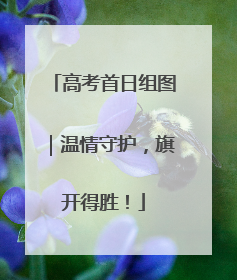 高考首日组图｜温情守护，旗开得胜！