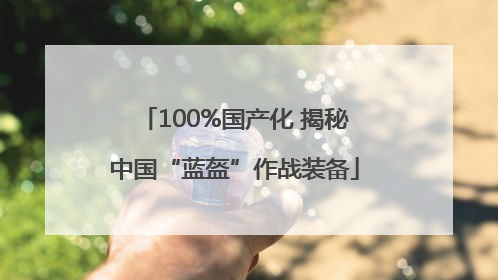 100%国产化 揭秘中国“蓝盔”作战装备