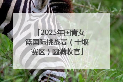 2025年国青女篮国际挑战赛（十堰赛区）圆满收官
