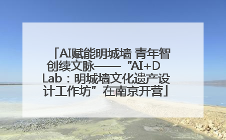 AI赋能明城墙 青年智创续文脉——“AI+D Lab：明城墙文化遗产设计工作坊”在南京开营